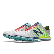 Women's Team Sports New Balance 5000 Silver with Chemical Green D31f9495